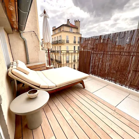 Sejour Marseillais - Penthouse Vieux Port Climatise 公寓 *